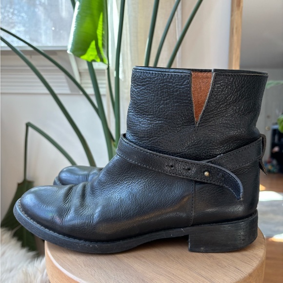 Madewell The Biker Boot black womens size 8.5 - Picture 4 of 8
